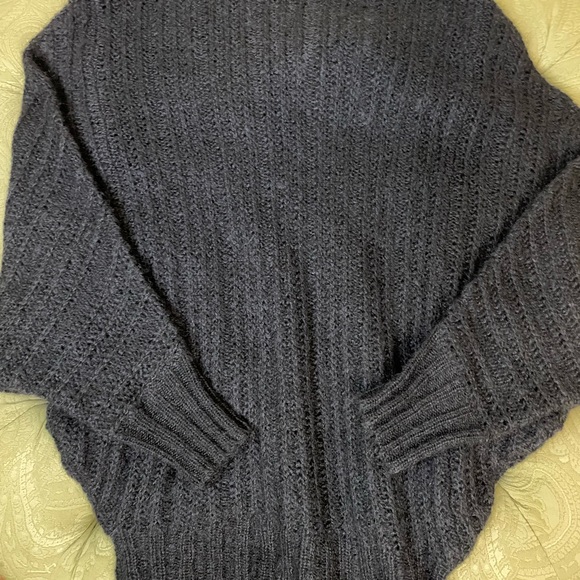 Susana Monaco Cowl Neck Sweater Size M/L Black Very Soft NWT Retail $125 - Picture 8 of 12